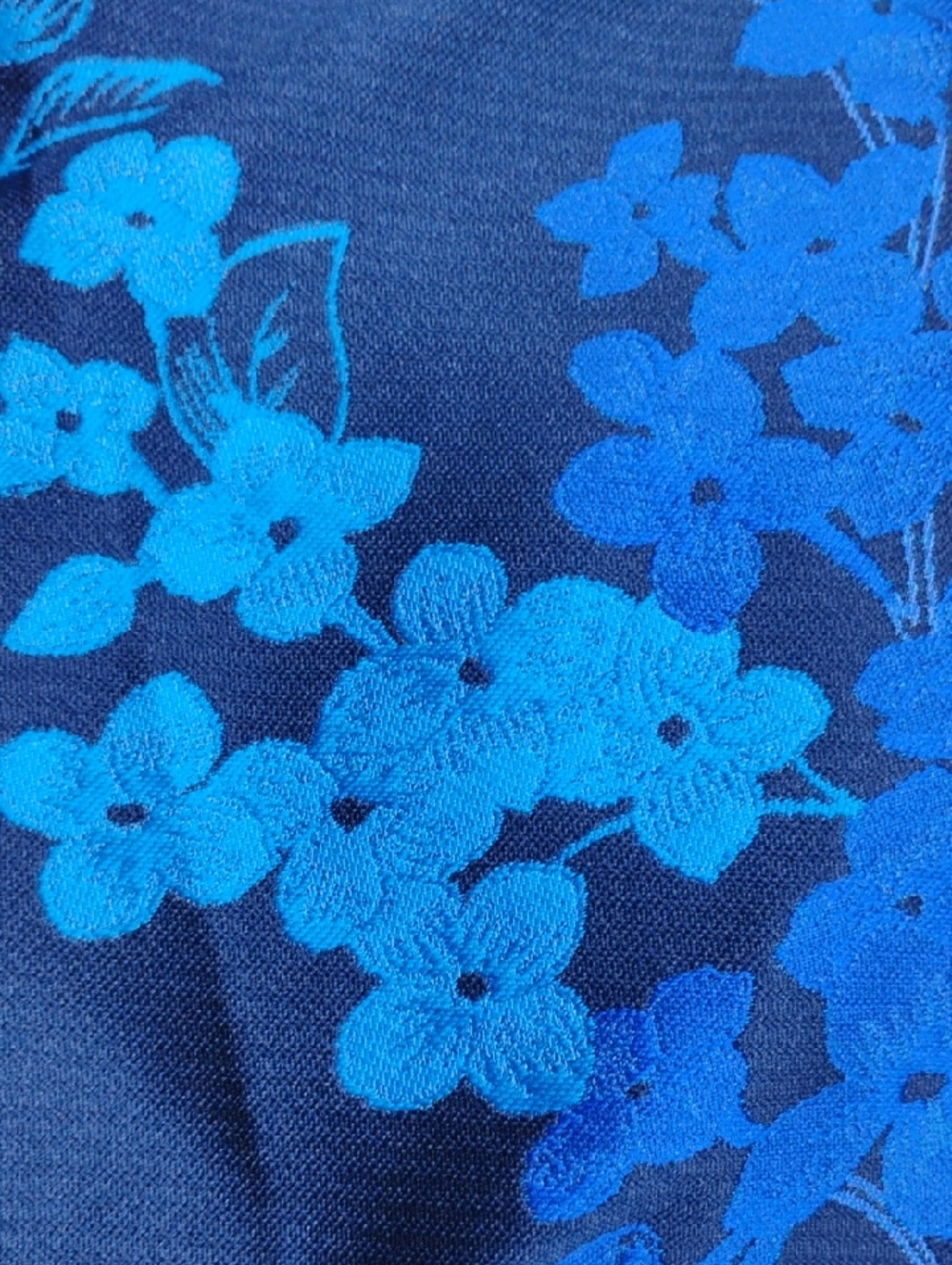 (C-19) SALE! New Adrianna Papell Women's Navy Flora A-Line Dress 16P - Picture 8 of 8